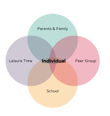 Within the Planet Youth approach, risk and protective factors are defined within four major domains of intervention: parents and family, leisure time and local community, peer group and school.